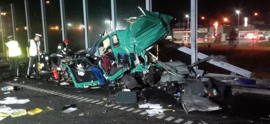 Śmiertelny wypadek na A1 w Piekarach Śląskich