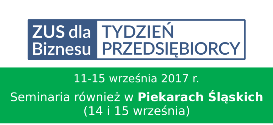 Tydzień Przedsiębiorcy z ZUS