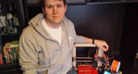 Uczeń konstruktorem drukarki 3D
