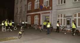 Rowerzyści w Piekarskiej Masie Krytycznej