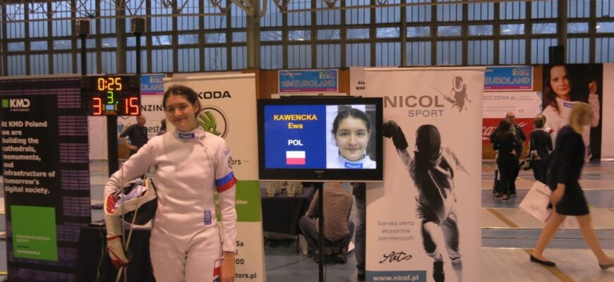 Kolejny sukces Ewy Kawenckiej