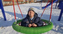 Pożegnaliśmy ferie na podwórku Nivea