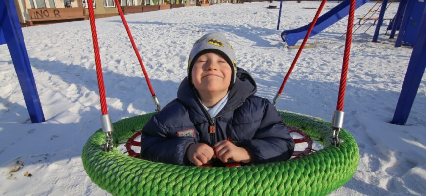 Pożegnaliśmy ferie na podwórku Nivea