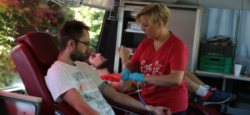 W niedzielę możemy oddać krew