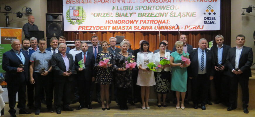 KS „Orzeł Biały” wyróżnił sponsora i darczyńców