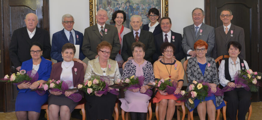 Jubilaci z Piekar Śląskich obchodzili Złote i Diamentowe Gody