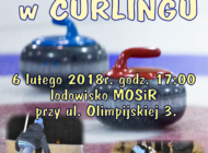 plakat curling MOSiR Piekary Śląskie