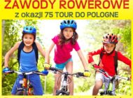 Plakat Zawody rowerowe