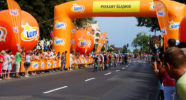 Kolarski peleton przemknął ulicami Piekar