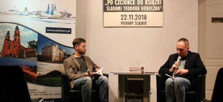 Spotkanie z Łukaszem Żywulskim, autorem publikacji o Teodorze Heneczku