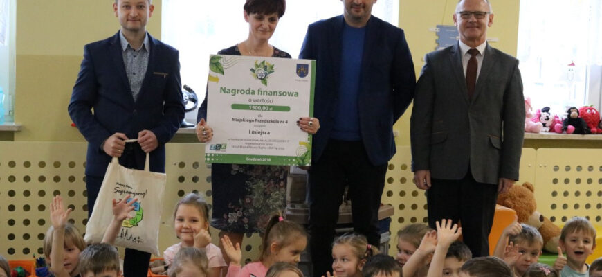 Rozdanie nagród w konkursie „Segregujemy!”