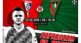 Już w sobotę kolejny mecz Górnika Zabrze!