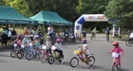 Zawody rowerowe dla dzieci z okazji przejazdu 76. Tour de Pologne