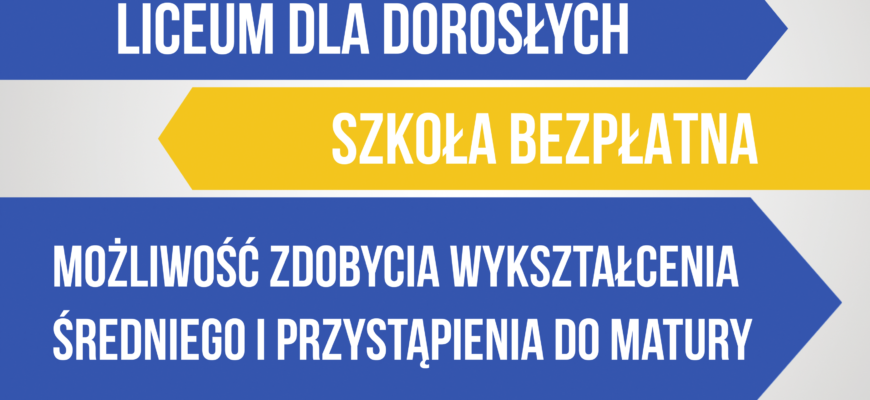 AZS otwiera liceum dla dorosłych