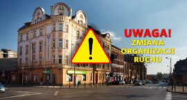 Uwaga! Zmiana organizacji ruchu na skrzyżowaniu ul. Bytomska/Wyszyńskiego/Miarki