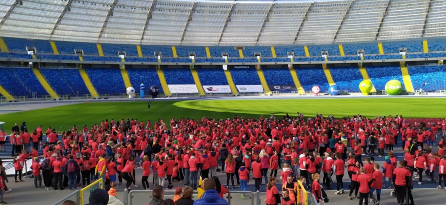 Uczniowie Zespołu Szkół Specjalnych na IV Spotkaniu ze Sportem