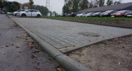 Miejsca parkingowe na osiedlu Wieczorka