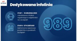 989 – Infolinia Narodowego Programu Szczepień przeciw COVID-19
