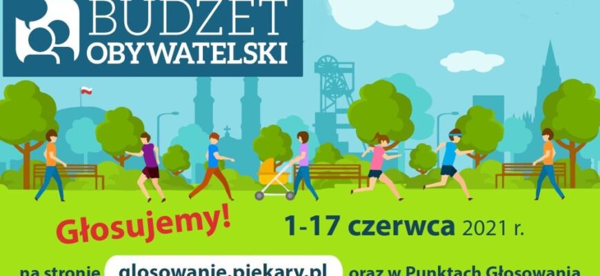 Budżet Obywatelski. Głosowanie od 1 do 17 czerwca