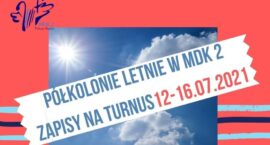 MDK nr 2 zaprasza na półkolonie