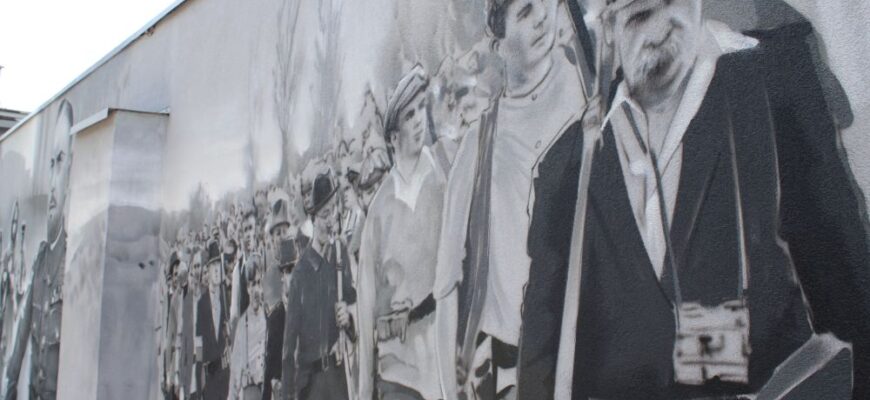 Odsłonięcie muralu Powstańców Śląskich