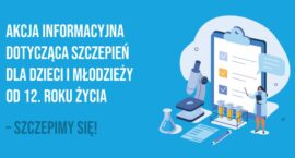 Szczepienia uczniów w wieku 12-18 lat
