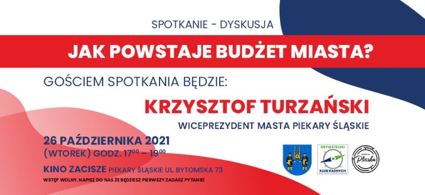 O budżecie miasta z wiceprezydentem Krzysztofem Turzańskim