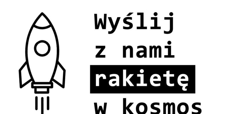 Wyślij rakietę w kosmos