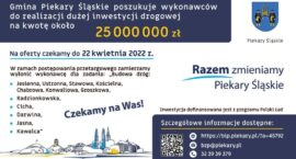 Szukamy wykonawców – przetarg na 25 mln zł