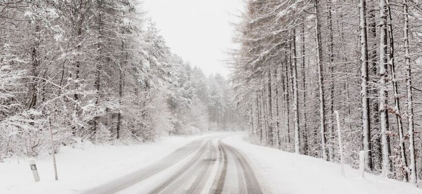 Zima na drogach - bądźmy ostrożni!