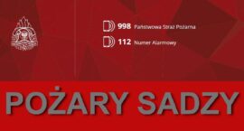 Strażacy przestrzegają przed pożarami sadzy!