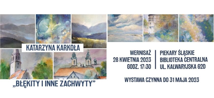 Wernisaż wystawy Katarzyny Karkoły w Miejskiej Bibliotece Publicznej