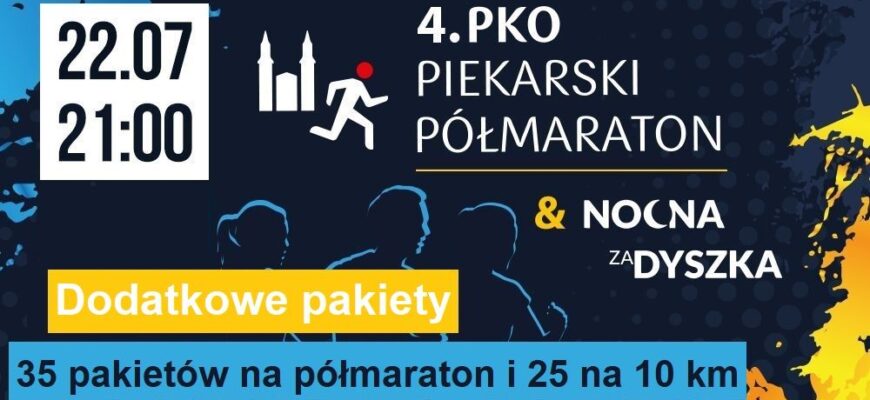 Dodatkowe pakiety na 4. PKO Półmaraton