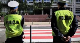 „Wolne przejście” akcja piekarskiej Policji