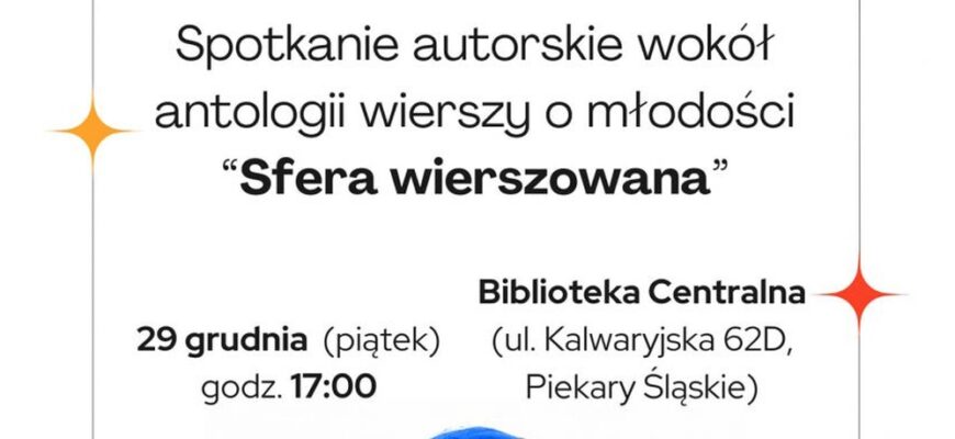 Spotkanie autorskie wokół antologii "Sfera wierszowana"