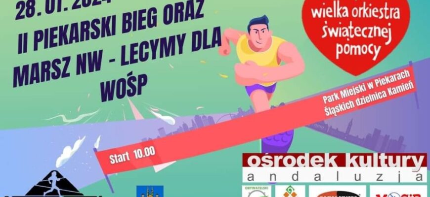 Lecymy dla WOŚP – II Piekarski Bieg oraz marsz
