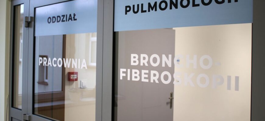 Oddział pulmonologiczny w piekarskim szpitalu