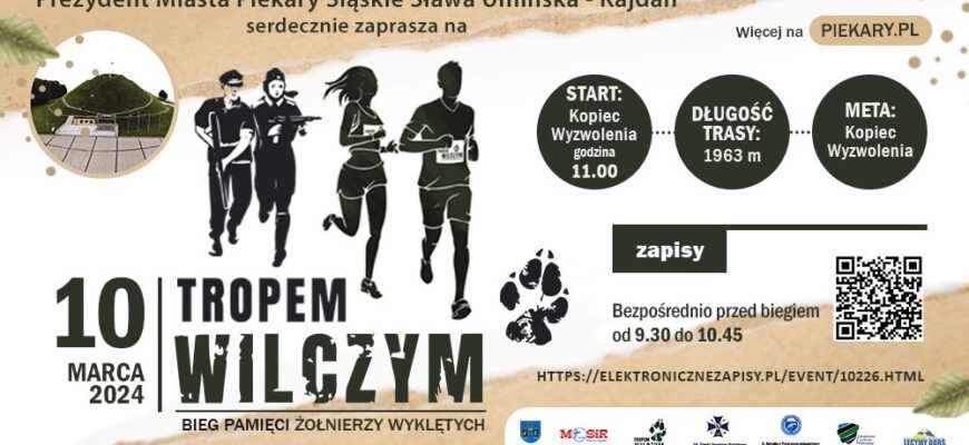 Bieg Tropem Wilczym – 10 marca