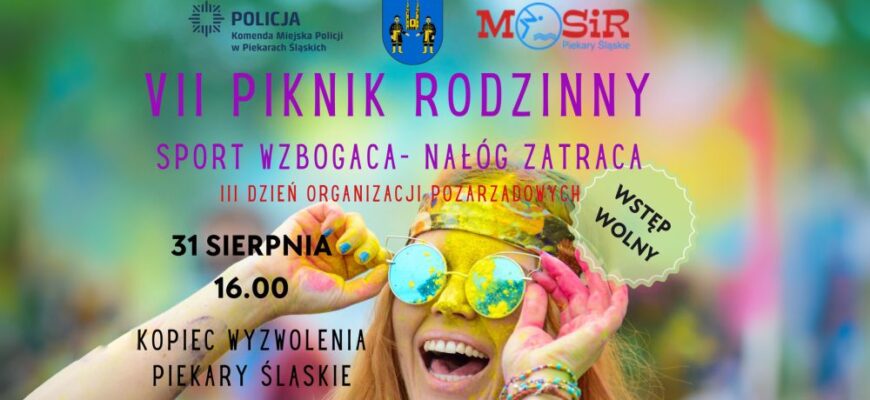 VII Piknik Rodzinny „Sport wzbogaca – nałóg zatraca”