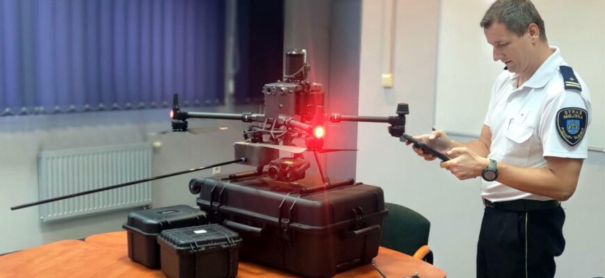 Dron będzie kontrolował jakość dymu