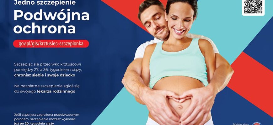 Szczepionka przeciw krztuścowi dla kobiet w ciąży