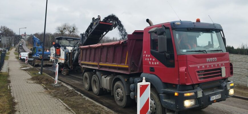 Przebudowa ul. Roździeńskiego i Kotuchy rozpoczęta
