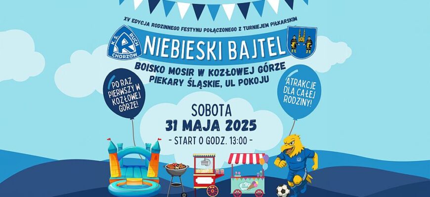XV edycja Festynu Rodzinnego „Niebieski Bajtel”