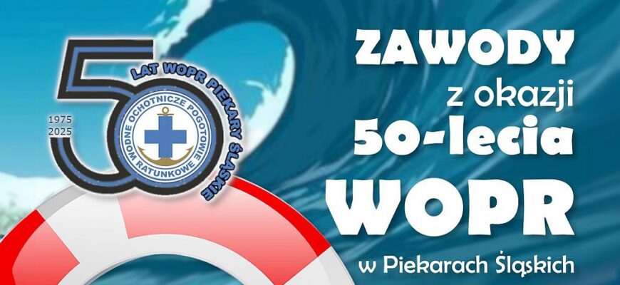 Świętujemy 50-lecie WOPR z ratownikami