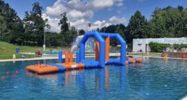 Wodna atrakcja na basenie z Budżetu Obywatelskiego