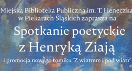 Wieczór poetycki z Henryką Ziają