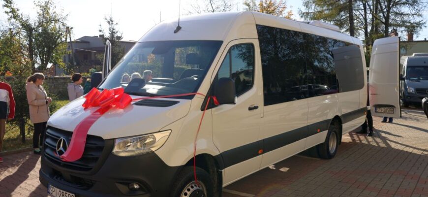 Bus dla Warsztatów Terapii Zajęciowej
