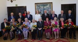 Małżonkowie świętowali Kamienne, Diamentowe i Złote Gody