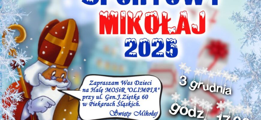 Sportowy Mikołaj w Piekarach Śląskich