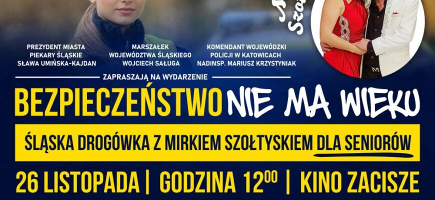 Bezpieczeństwo nie ma wieku – koncert Mirka Szołtyska